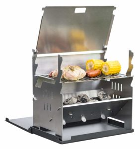 FENNEK GRILL, Tablet Grill, Laptop Grill, Holzkohle Grill, Outdoor Grill