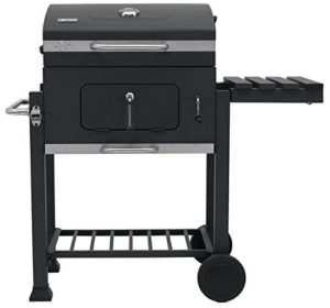Tepro Toronto Holzkohlegrill Click, anthrazit/edelstahl